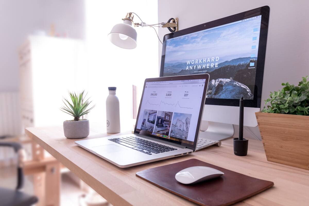 Modern responsive website design